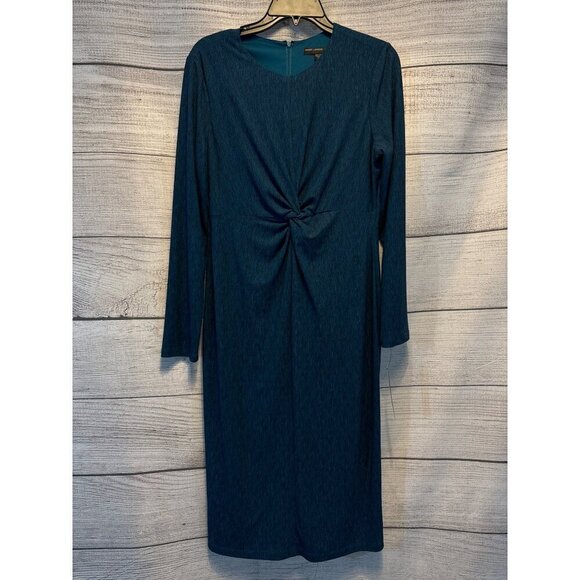 NWT Maggy London Knot Front Knit Sheath Size 12 - Picture 1 of 3